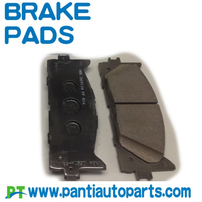 top quality sintered brake pad for toyota 04465_07010